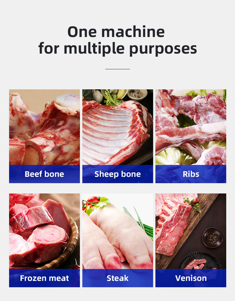 dondurulmuş et kemik kesme testeresi