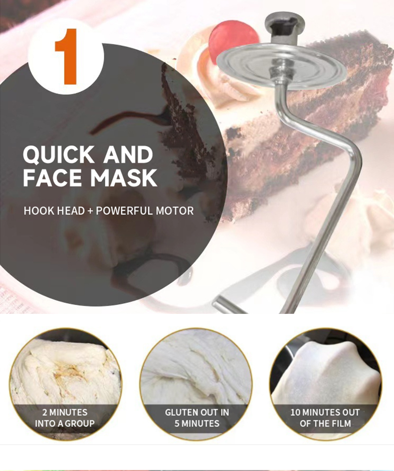 Ticari Spiral Hamur Mikseri