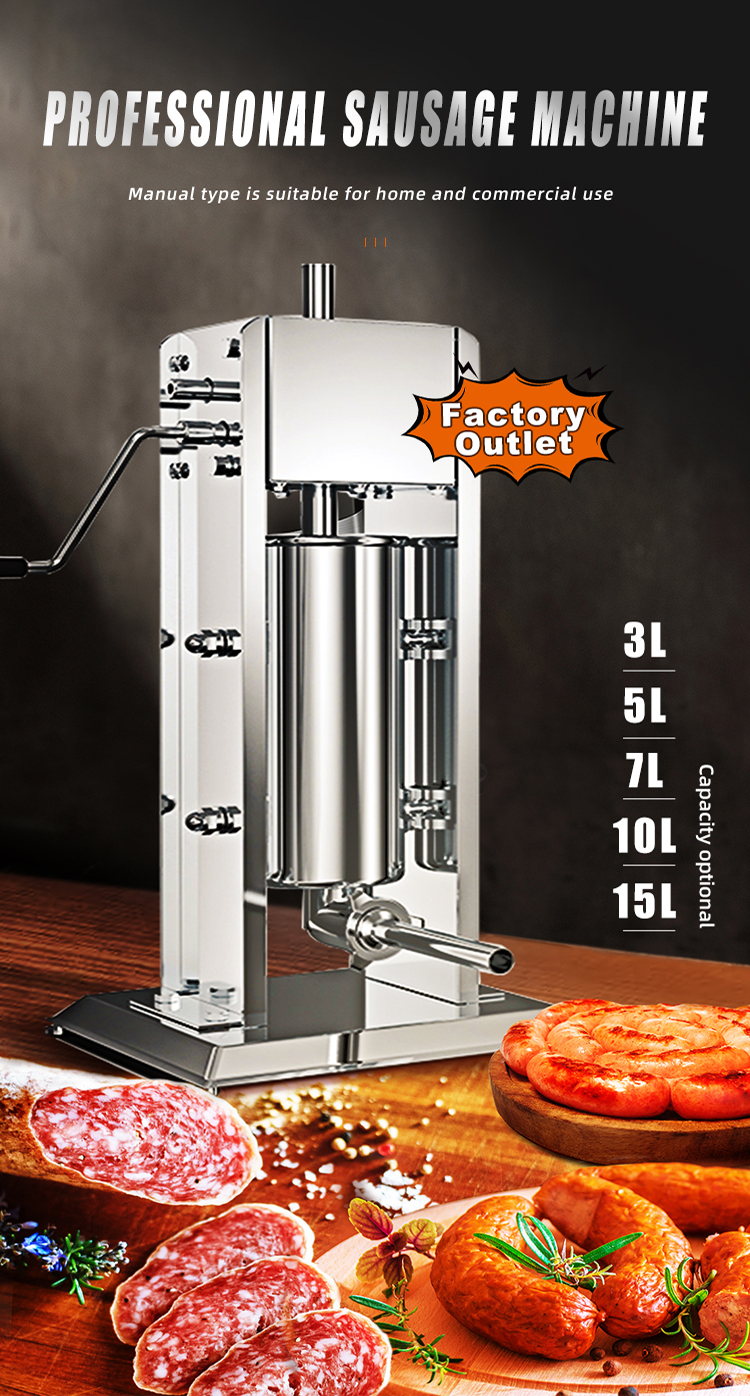 end&uuml;striyel sosis yapma makinesi